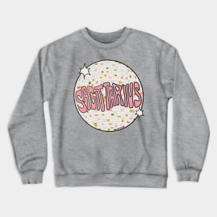 Sagittarius Disco Ball Crewneck Sweatshirt